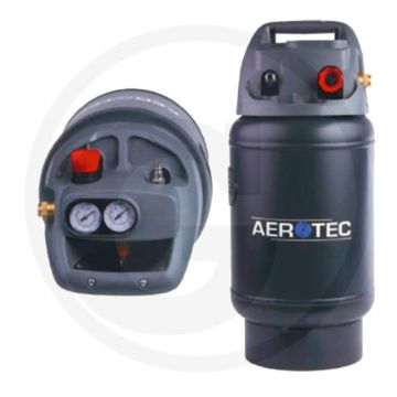 Aerotec mobiele luchttank 14l met drukregelaar