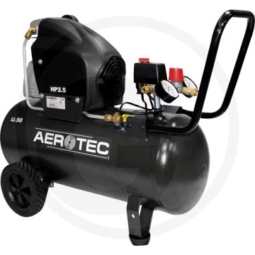 Aerotec aerotec compressor 310-50 fc - mobiel - 50 liter - 280 l/min.