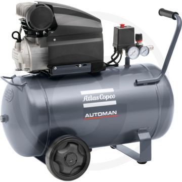 Zuigercompressor af 25-10 e 50m - 250 l/min aanzuigcapaciteit