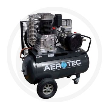 Aerotec aerotec industrie-kolbenkompressor 820-90 pro - aanzuigcapaciteit 750 l/min