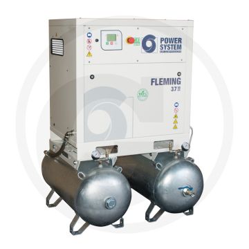 Aerotec aerotec schroefcompressor "fleming" 10 bar - 450 l/min - scroll olievrij 3,7 kw - hsi24