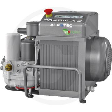 Aerotec aerotec schroefcompressor compack 3 400 volt - 3,0 kw, 360 l/min, 10 bar