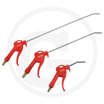 Ks tools luchtdruk blaaspistolenset 3-delig, 95 - 510 mm, max. 6,3 bar (90 psi)
