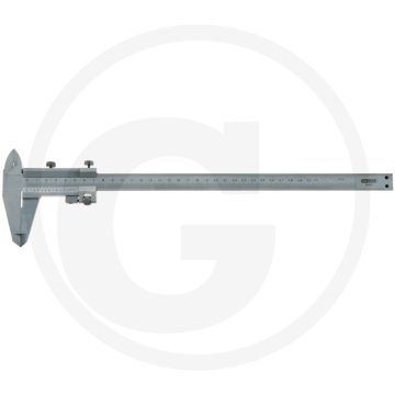 Ks tools schuifmaat voor werkplaats 0 - 300 mm, l = 415 mm - rvs, din 862