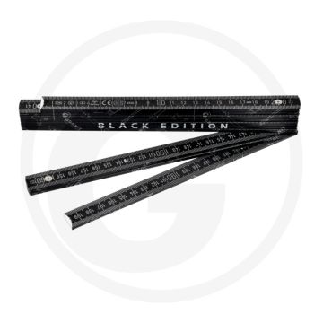 Black edition black edition duimstok 2m hout uitvoering