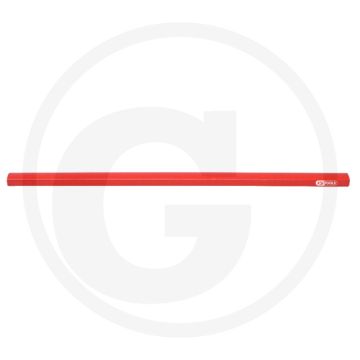 Ks tools Zimmermannsbleistift rot, flach/oval, Härte: hb, Länge: 250 mm - für raue Oberflächen (z.B. Holz)
