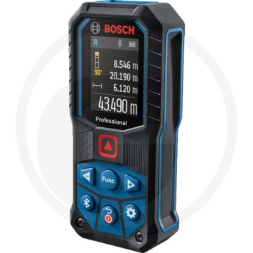 Bosch laserafstandsmeter glm 50 c - meetbereik 0,05-50m, hellingsmeting 0-360°