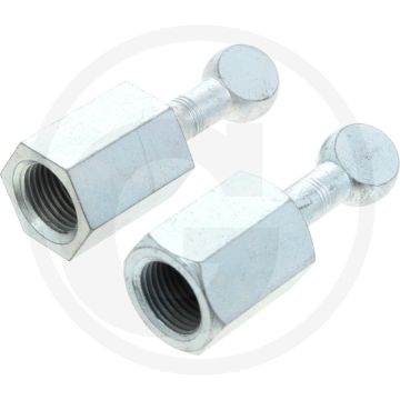 Adaptateur de palier (paire) - convient aux paliers jusqu'à 50 mm