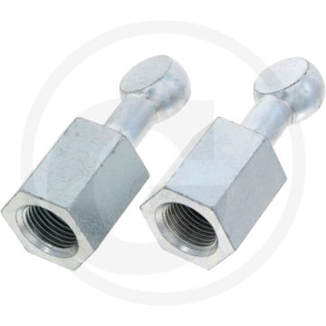 Adaptateur de palier (paire) - convient aux paliers jusqu'à 50 mm