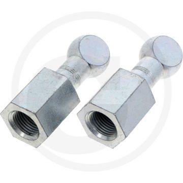 Adaptateur de palier (paire) - convient aux paliers jusqu'à 30 mm