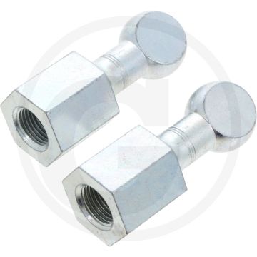 Adaptateur de palier (paire) - convient aux paliers de 20 mm à 50 mm