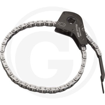 Chaîne pour filtres à huile Hazet, 50 - 150 mm - pour l'utilisation de filtres à huile et de cartouches de déshydratation d'air