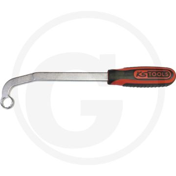 Ks tools speciale turbolader sleutel voor man, 15 mm - 12-kant, 266 mm, 2-komponentengriff