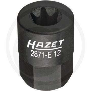 Hazet dopsleutelbitset torx® e 12 - lengte 28 mm