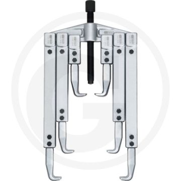 Jeu d'outils de traction universels Ks, 8 pièces - capacité max. : 4,5 tonnes