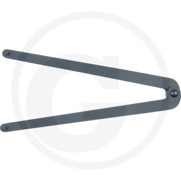 Ks tools sleutel, Ø: 14 - 100 mm met pendiameter 5,0 mm - pinhoogte: 6,0 mm