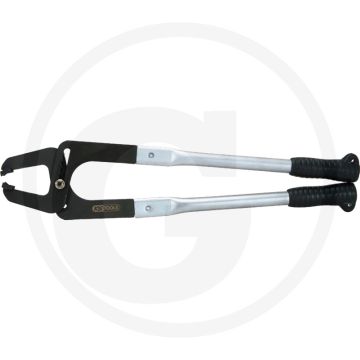 Ks tools naafkappentang voor Ø 100 mm met hartgummigriff