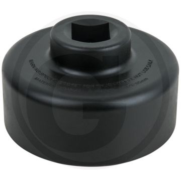 Ks tools 1" achsmuttern-schlüssel, 6-kant, kurz, 95mm - robuuste uitvoering met hoge draaimomenten