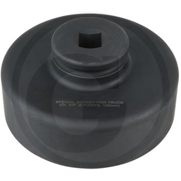 Ks tools 3/4" achsmuttern-schlüssel, 8-kant, kurz, 125 mm - hohe passgenauigkeit