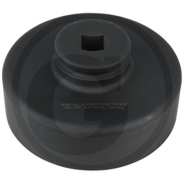 Ks tools 3/4" achsmuttern-schlüssel, 8-kant, kurz, 130 mm - robuuste uitvoering met hoge draaimomenten