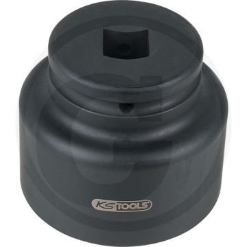 Ks tools ks tools 3/4" achsmuttern-schlüssel, 8-kant, kurz, 190 mm - hoogwaardig speciaal-werkzeugstahl