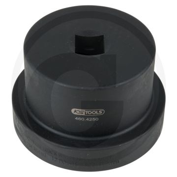 Ks tools 1" achsmuttern-schlüssel mit führungsbund, 12-kant - sleutelmaat 110mm