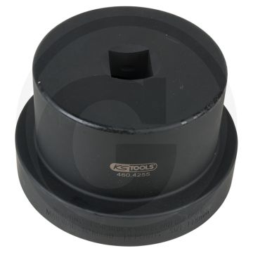 Ks tools 1" achsmuttern-schlüssel mit führungsbund, 12-kant - sleutelmaat 115mm