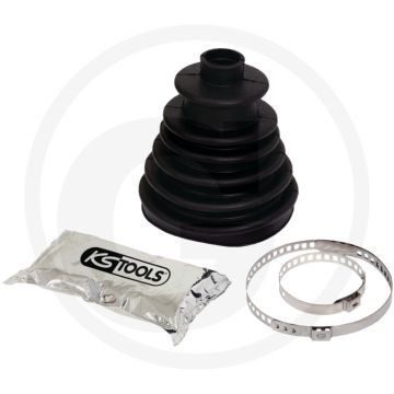 Ks tools aandrijfashoezenset, klein, 4-delig, universeel - passend voor gewrichten: 70,0 - 105,0 mm