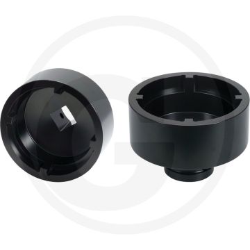 Ks tools 3/4" dopsleutel voor stelmoeren km9 - speciaal-werkzeugstahl, Ø 80mm, Ø 60,5mm, pen 4, lengte 100mm