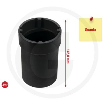 Ks tools 3/4" scania nutmutternschlüssel mit 4 zapfen, inne innenzahn - spezial-werkzeugstahl