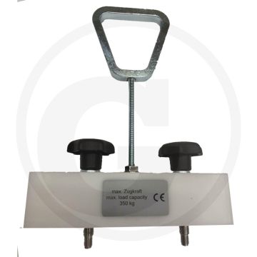Trex.parts trex.parts greep om cellen te heffen universeel - polabstand 80-110mm, sterngriff, gabelstapler Öse, hart-pvc