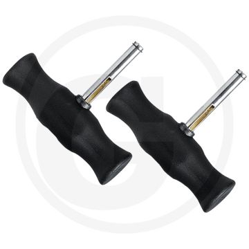 Ks tools schijfdraadgreepset, 2-delig - ergonomisch gevormde handgrepen - 80x30x100 mm