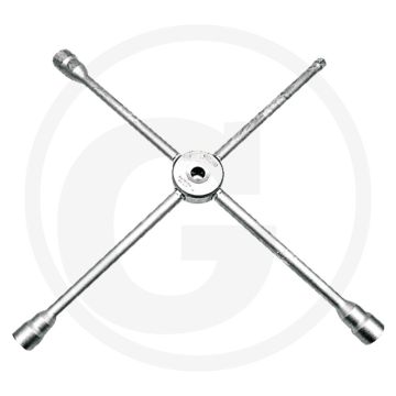 Gedore kruissleutel met 3/4" vierkant - sleutelmaat: 27 x 30 x 32 mm