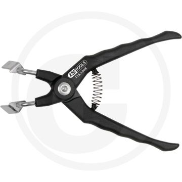 Ks tools relais tang 45° gebogen - geschikt voor eng gesteckte relais - 155x38x265mm