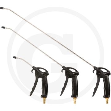 Kit de pistolets à air comprimé Black Edition, 3 pièces - pression de service max. 6,3 bars