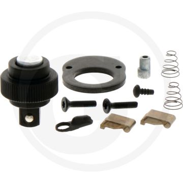 Black edition black edition reparatieset 1/4" ratel - met omkeerbare ratel