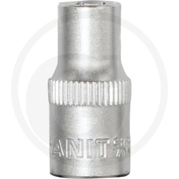 Black edition 1/4" dopsleutel zeskant, 3/8" - lengte 25mm