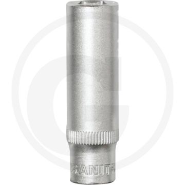 Black edition 1/4" dopsleutel zeskant, lang 9/32" - lengte 50mm