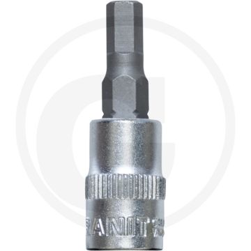 Black edition black edition douilles hexagonales pour embouts 1/4", sortie 3/16" - 1/4", clé de 3/16", longueur 37mm