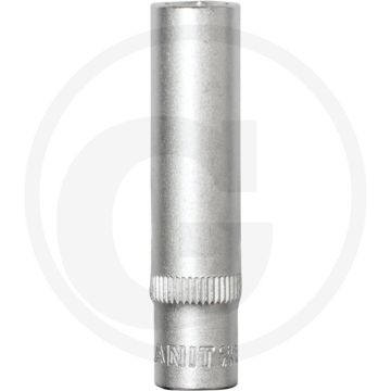 Black edition black edition 3/8" dopsleutel zeskant, lang 15/32" - uitgang: 3/8", sleutelmaat: 15/32", lengte: 63mm