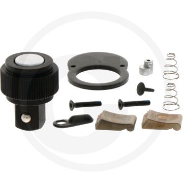 Black edition black edition reparatieset 1/2" ratel - met omkeerbaar mechanisme