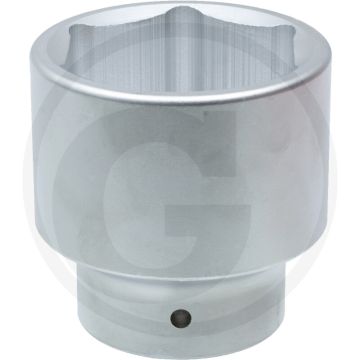 Black edition 1" dopsleutel zeskant, 70 mm - lengte 93mm