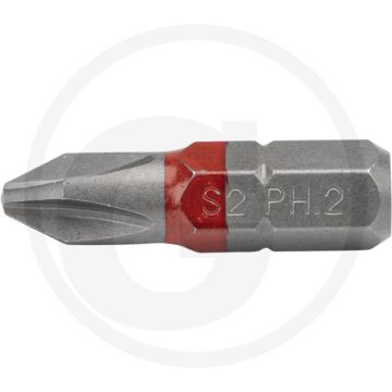 Black edition black edition vpe10 Embout 1/4" 25 mm, ph2 - 25 mm de long