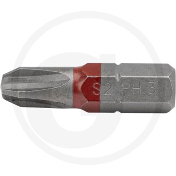 Black edition black edition vpe10 Embout 1/4" 25 mm, ph3 - longueur 25 mm