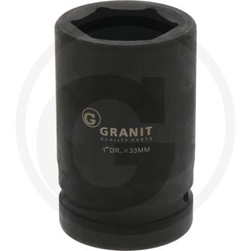 Black edition black edition 1" dop, 33 mm - sleutelmaat 33
