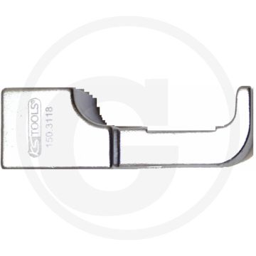 Ks tools arm, enkel - speciaal staal, 110x20x160mm