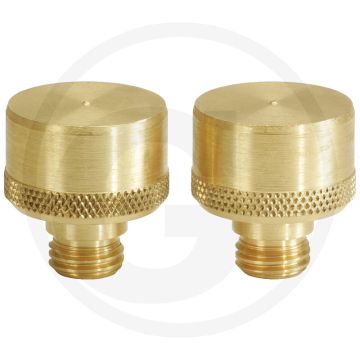 Ks tools messing inslagopzetstuk set, 2-delig, Ø 12,0 mm