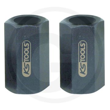 Ks tools schroefdraadadapterset, 2-delig m22 x 1,5 - 604 gram