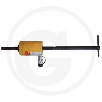 Ks tools hydraulische cilinder met holle zuiger - 30 ton max. drukkracht