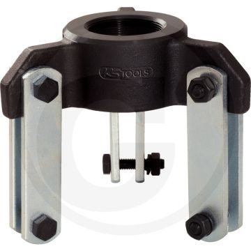 Ks tools traverse met spanring, 10 ton - speciaal staal, 240x200x240mm, 10 ton drukkracht